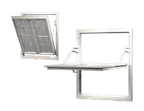 window mechanism white